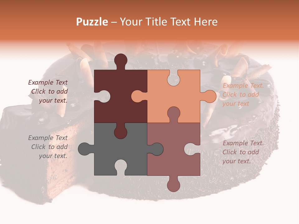 White Fruit Event PowerPoint Template