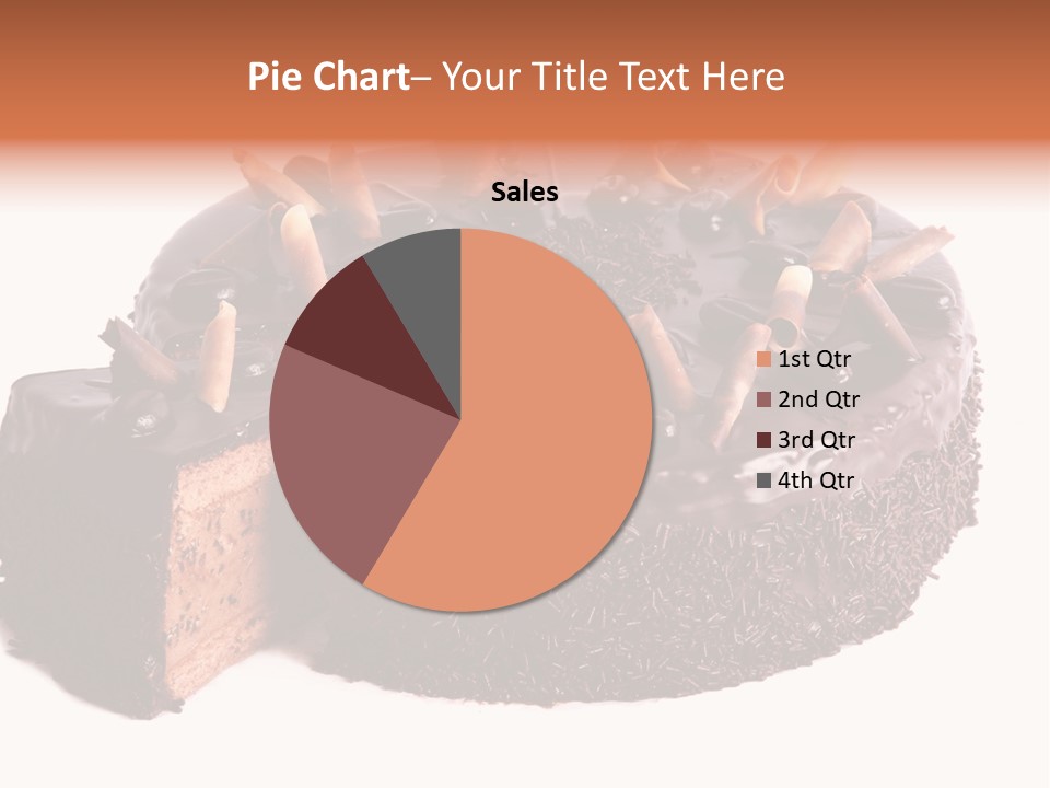 White Fruit Event PowerPoint Template