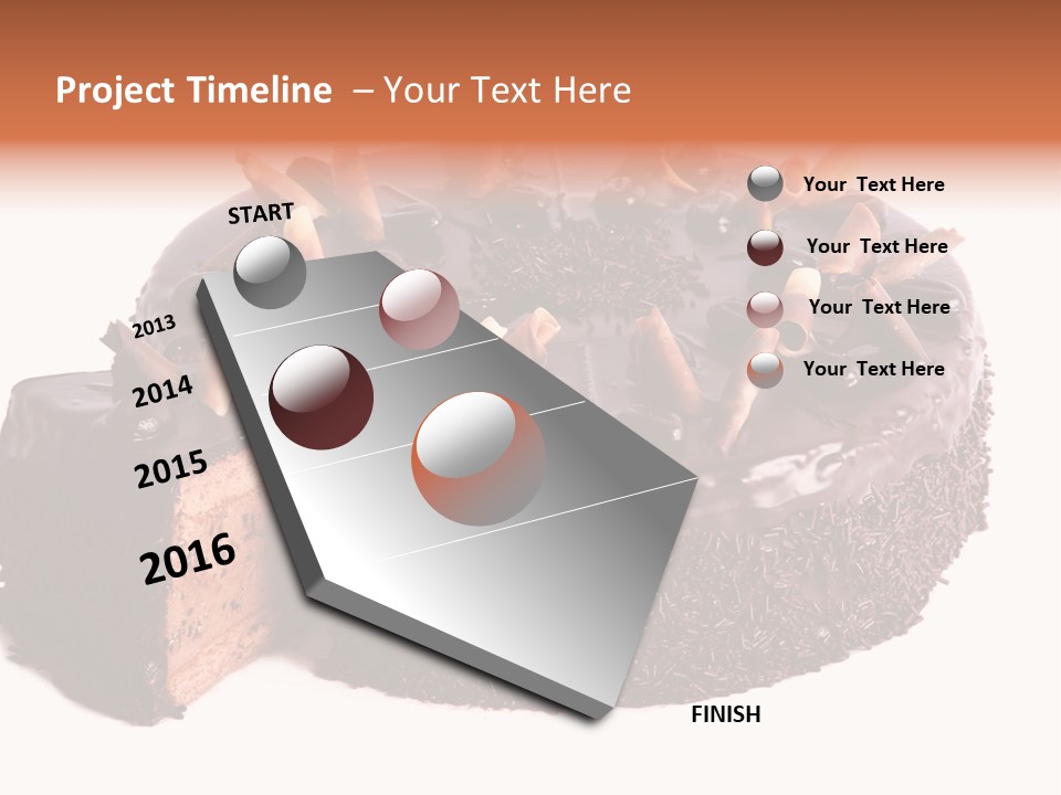 White Fruit Event PowerPoint Template