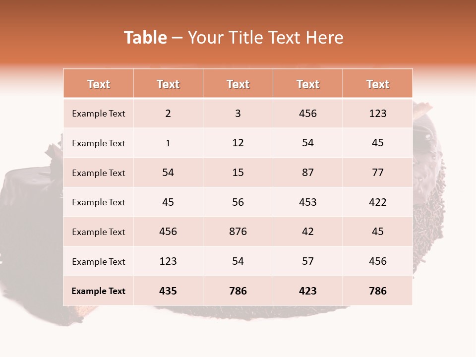 White Fruit Event PowerPoint Template