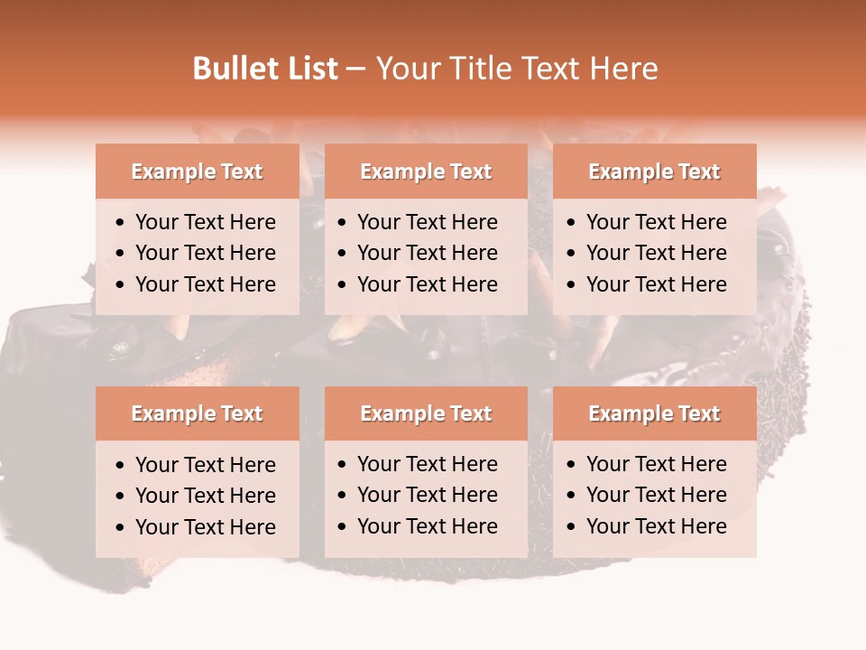 White Fruit Event PowerPoint Template