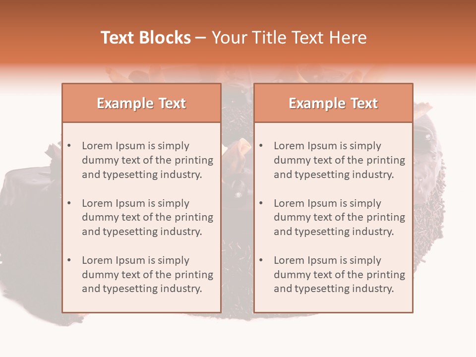 White Fruit Event PowerPoint Template
