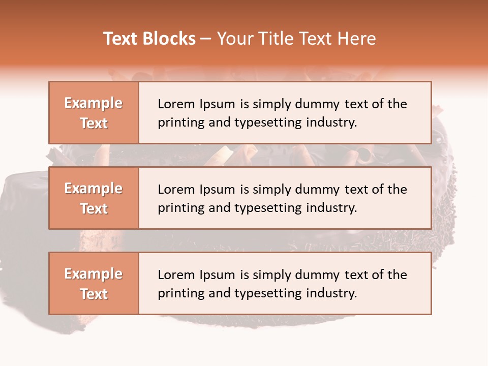 White Fruit Event PowerPoint Template