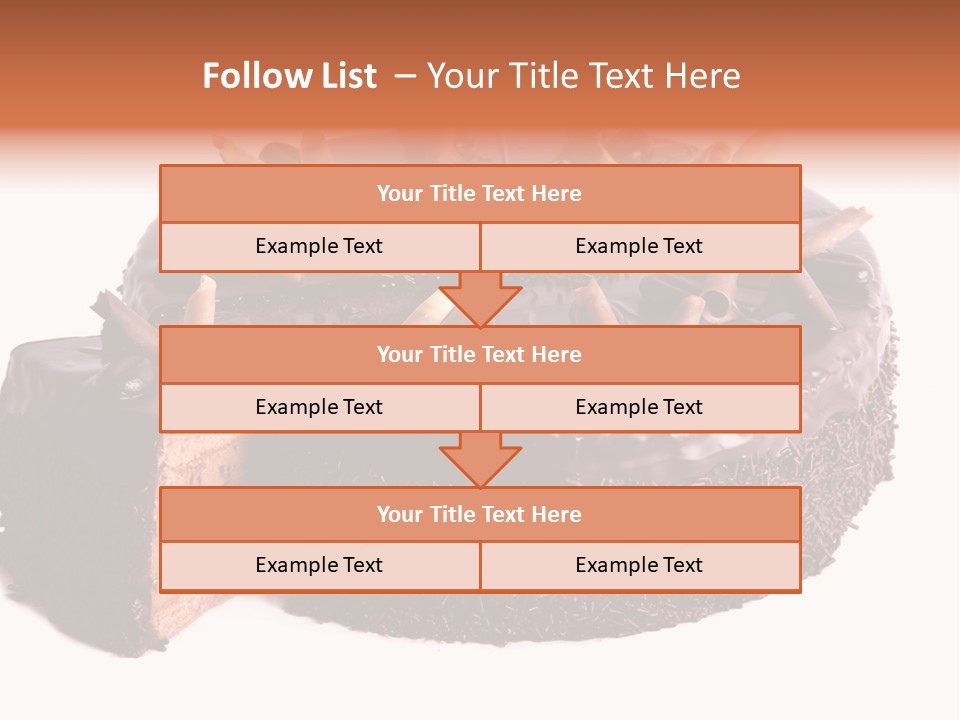 White Fruit Event PowerPoint Template