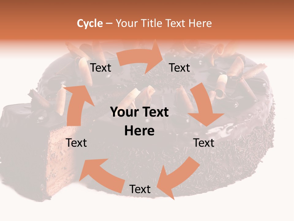 White Fruit Event PowerPoint Template