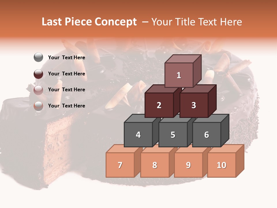 White Fruit Event PowerPoint Template