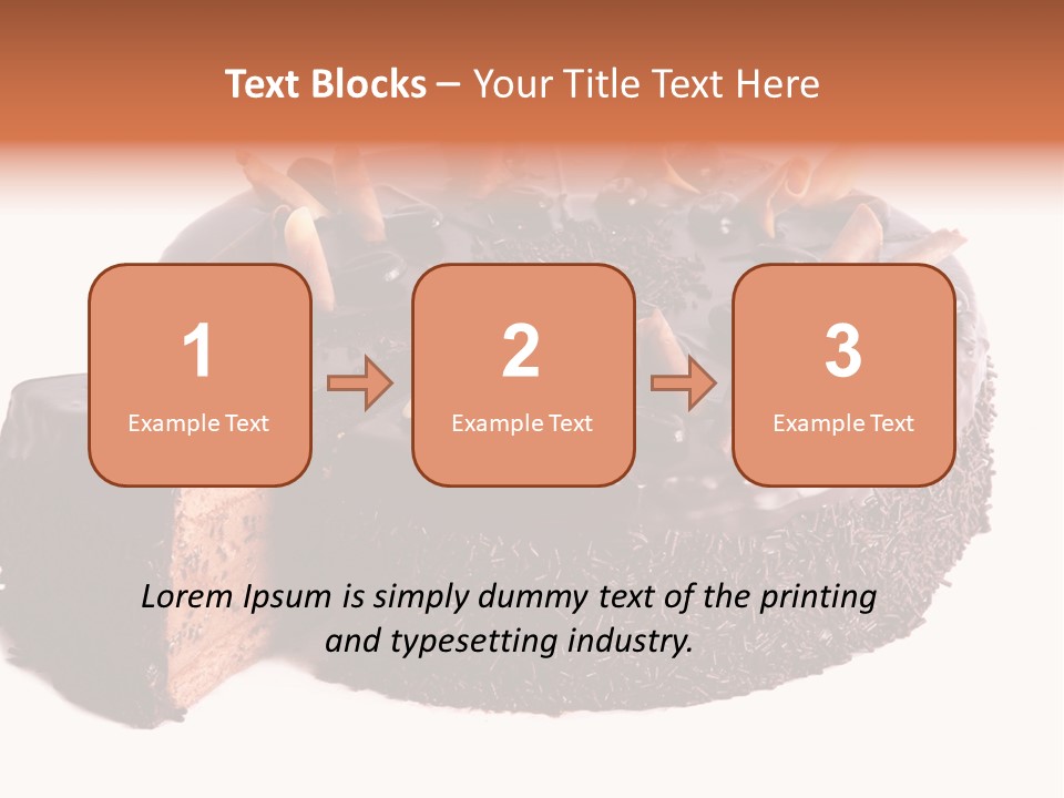 White Fruit Event PowerPoint Template