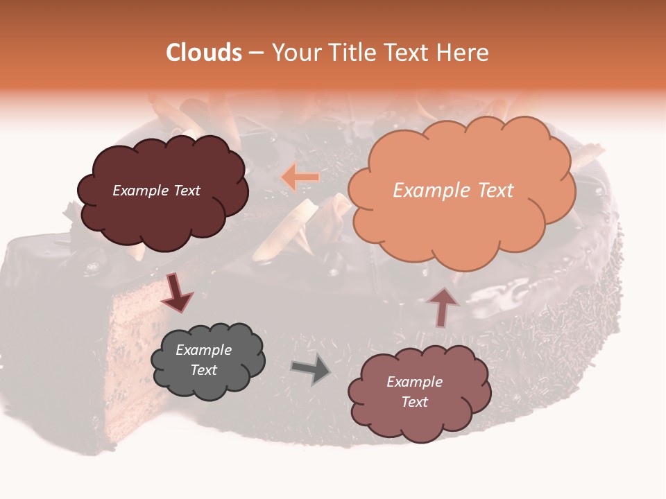 White Fruit Event PowerPoint Template
