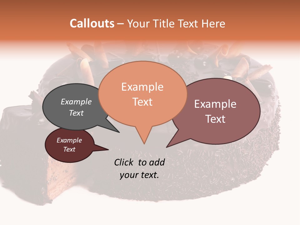 White Fruit Event PowerPoint Template