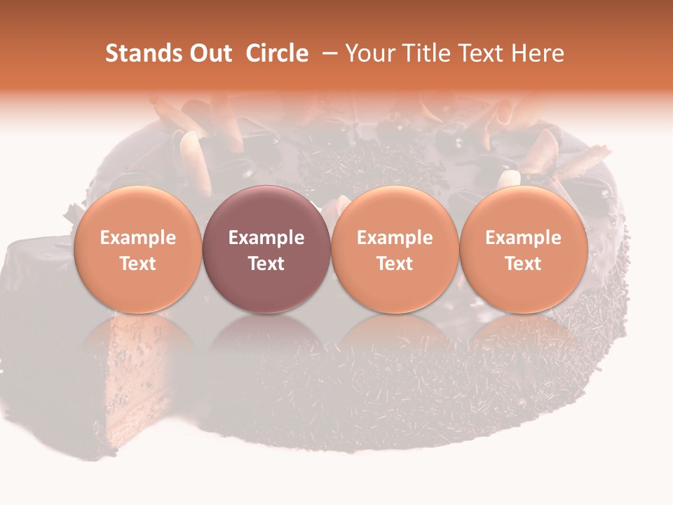 White Fruit Event PowerPoint Template