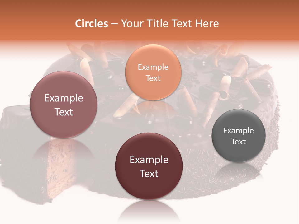 White Fruit Event PowerPoint Template