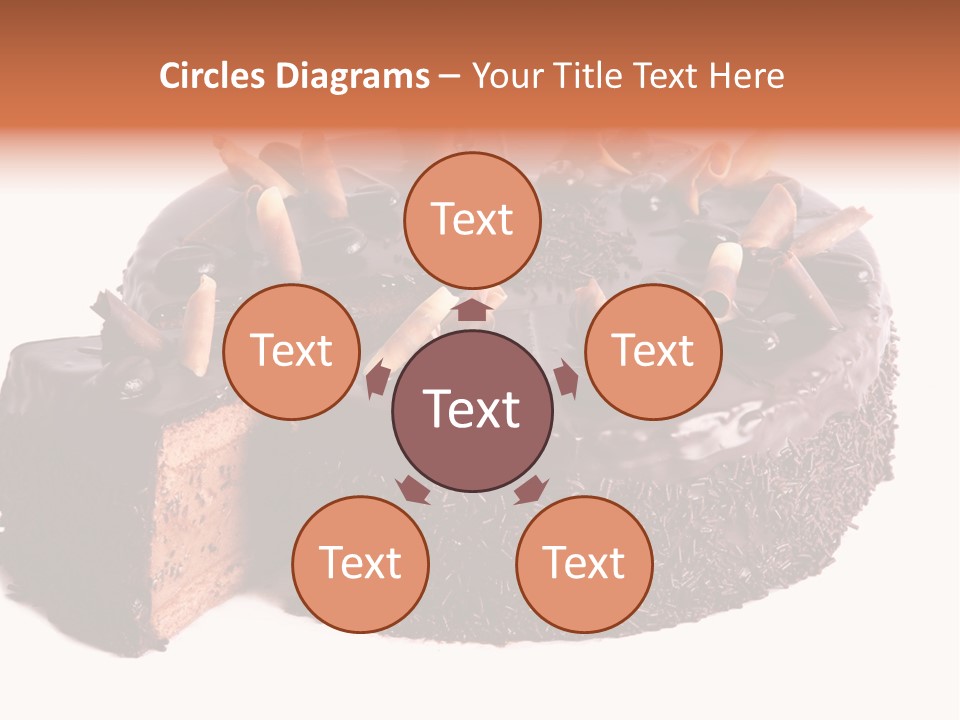 White Fruit Event PowerPoint Template