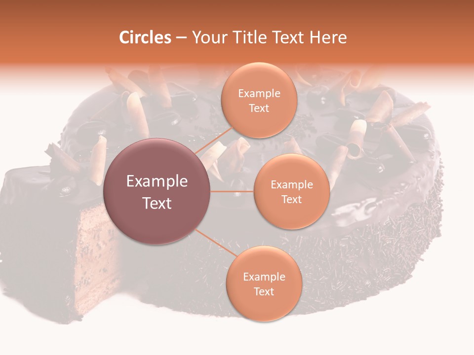 White Fruit Event PowerPoint Template