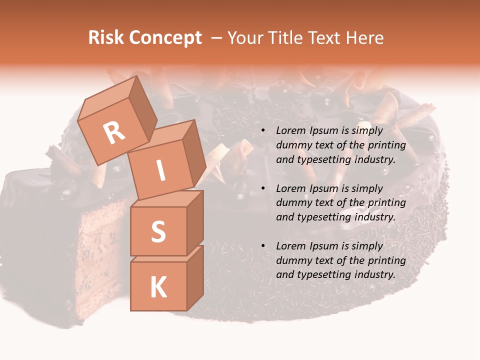 White Fruit Event PowerPoint Template