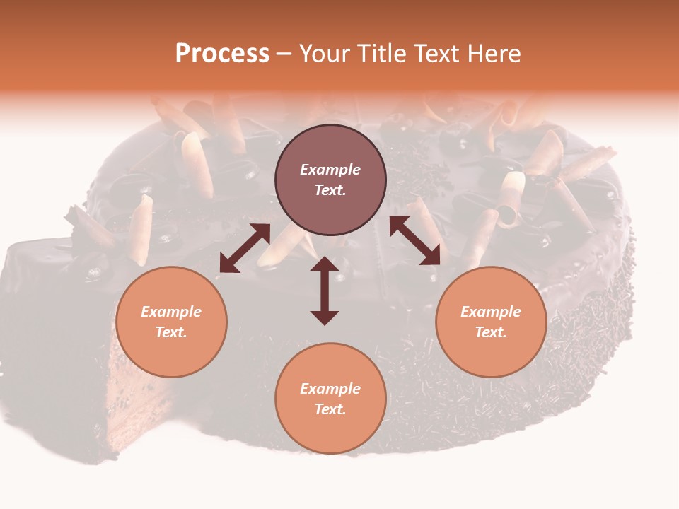 White Fruit Event PowerPoint Template