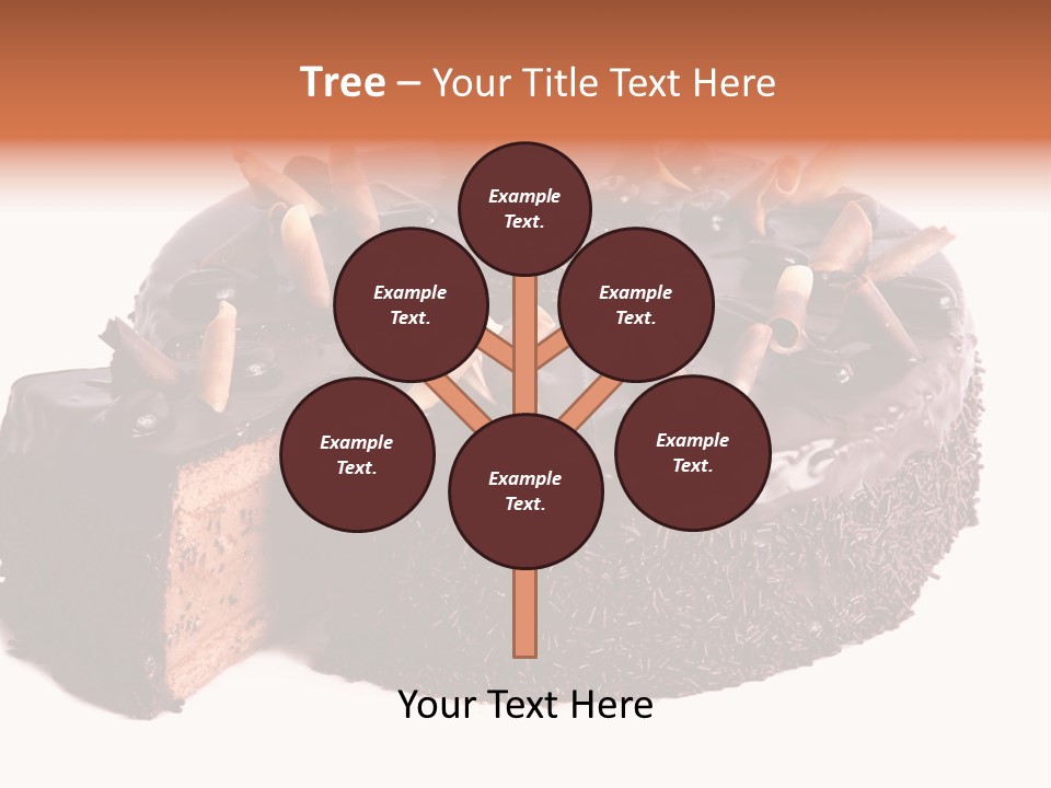 White Fruit Event PowerPoint Template