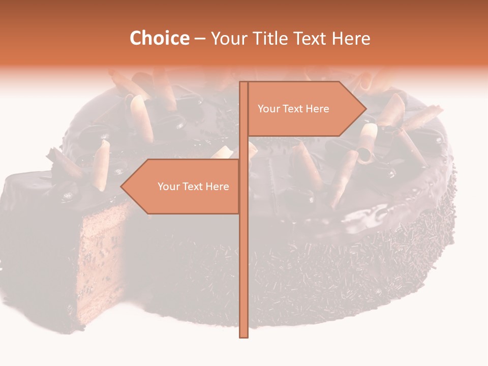 White Fruit Event PowerPoint Template