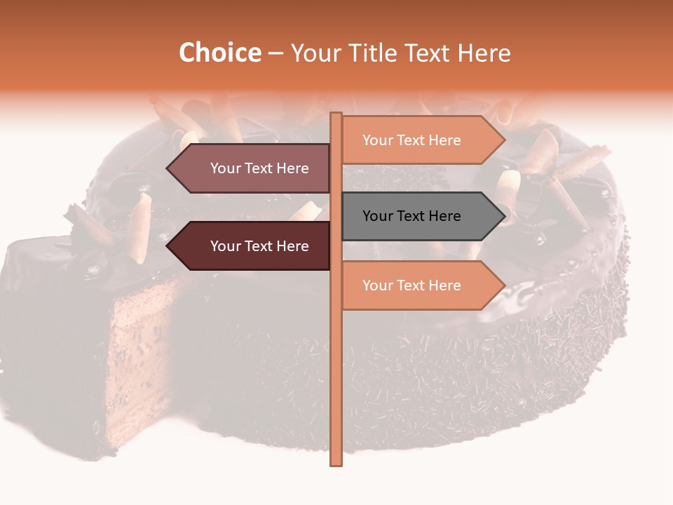 White Fruit Event PowerPoint Template