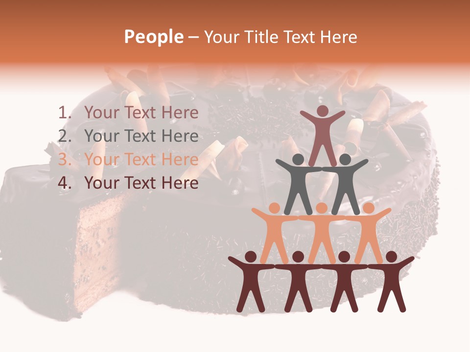 White Fruit Event PowerPoint Template