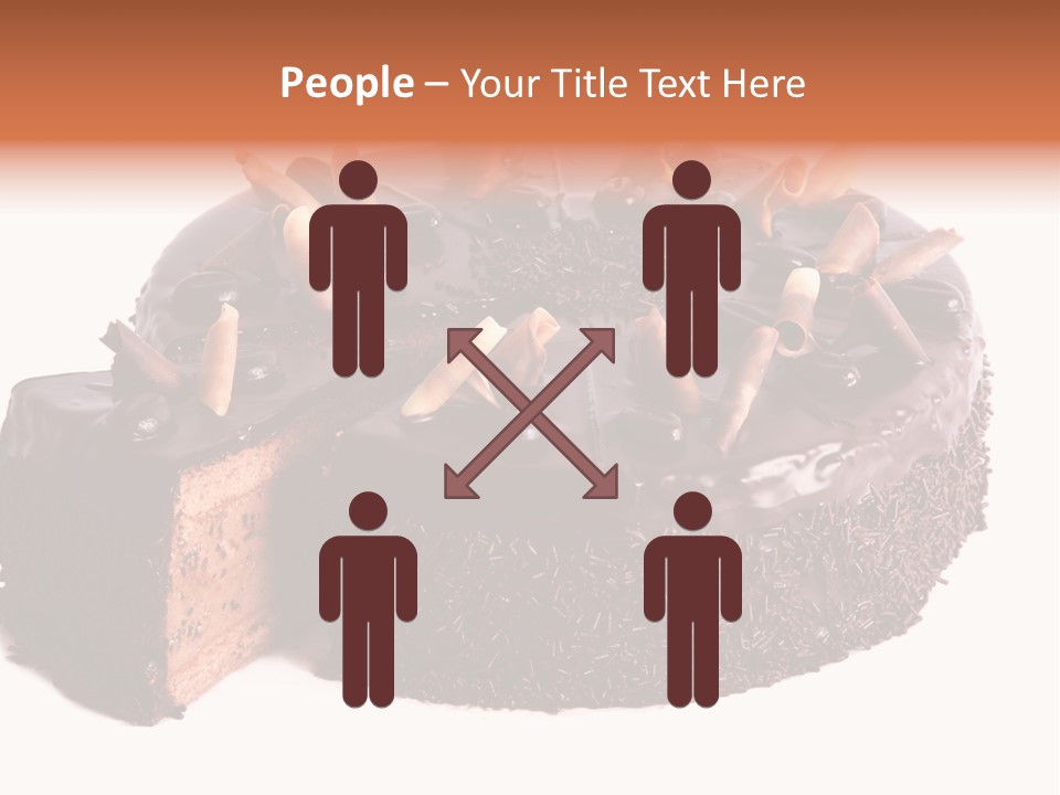 White Fruit Event PowerPoint Template