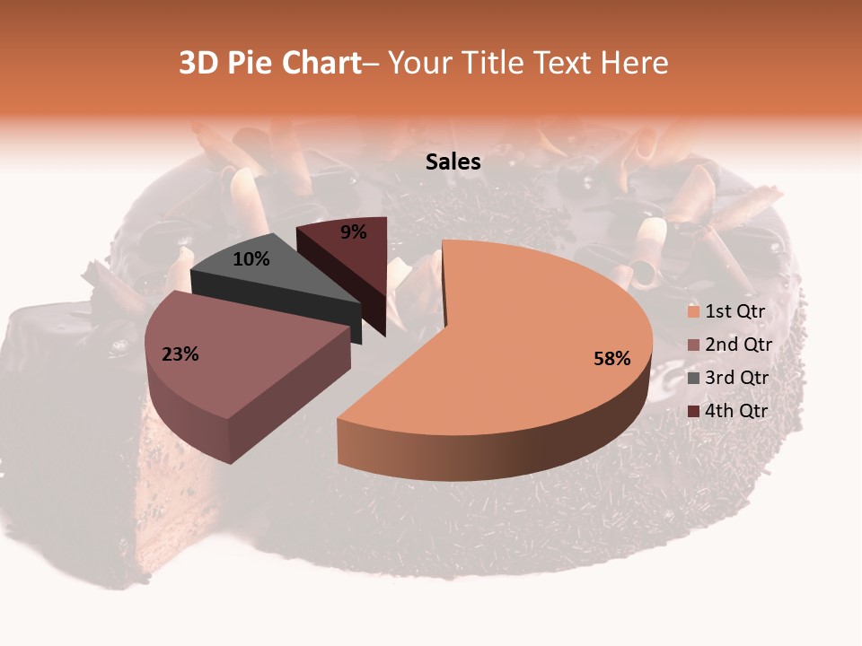 White Fruit Event PowerPoint Template