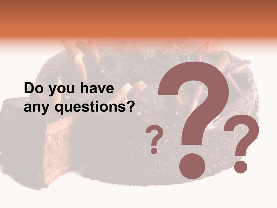 White Fruit Event PowerPoint Template