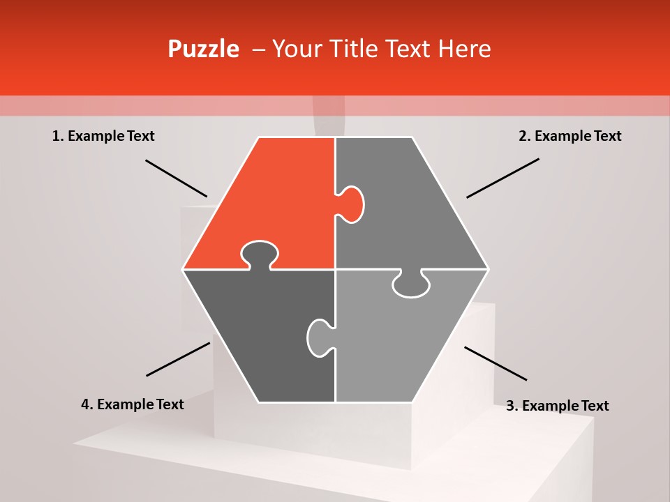 Suit Stair Man PowerPoint Template