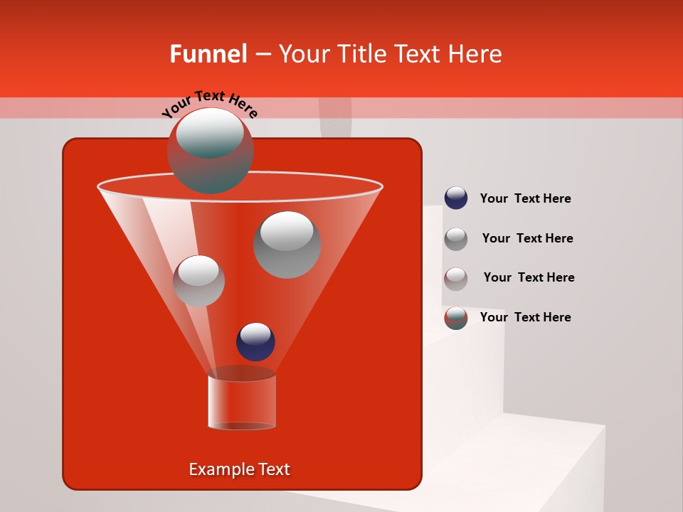 Suit Stair Man PowerPoint Template