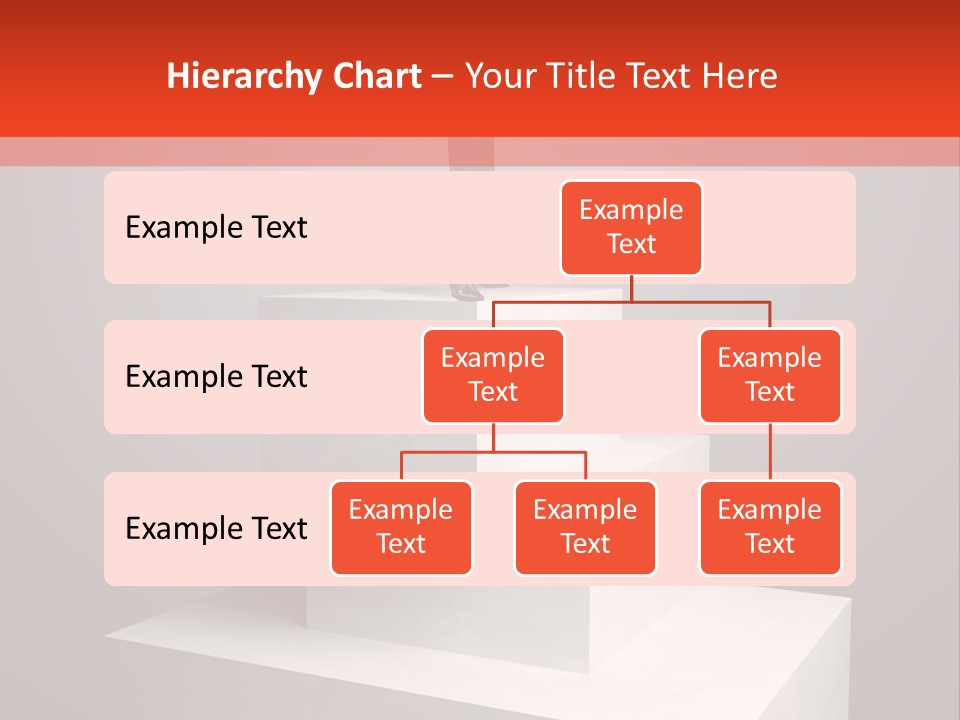 Suit Stair Man PowerPoint Template
