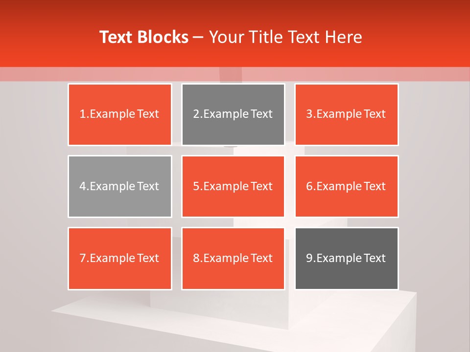 Suit Stair Man PowerPoint Template