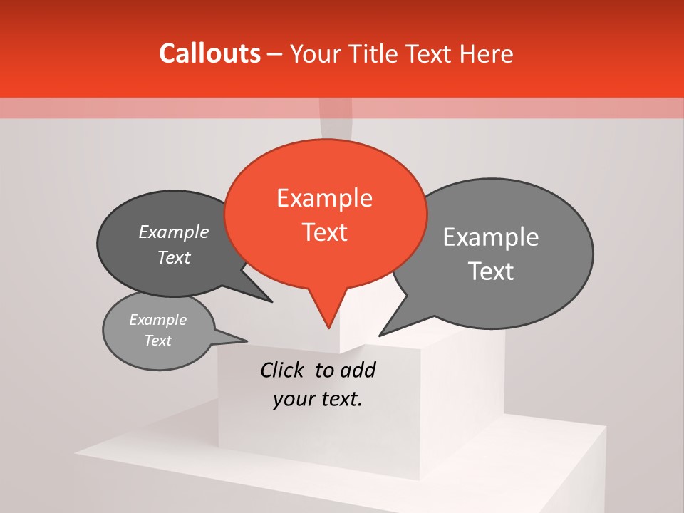 Suit Stair Man PowerPoint Template