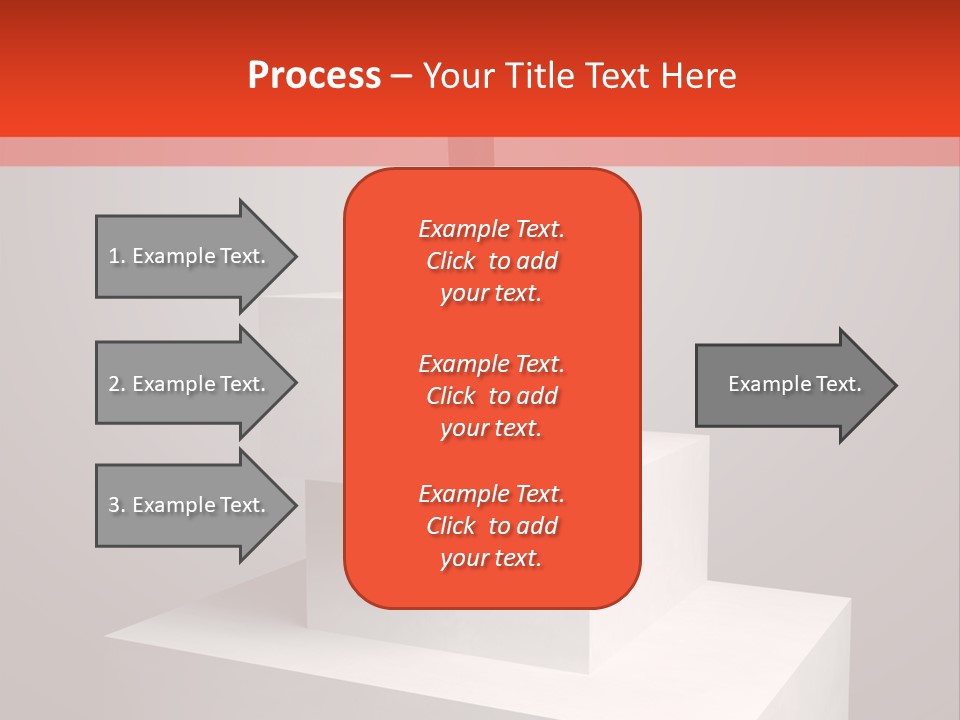 Suit Stair Man PowerPoint Template