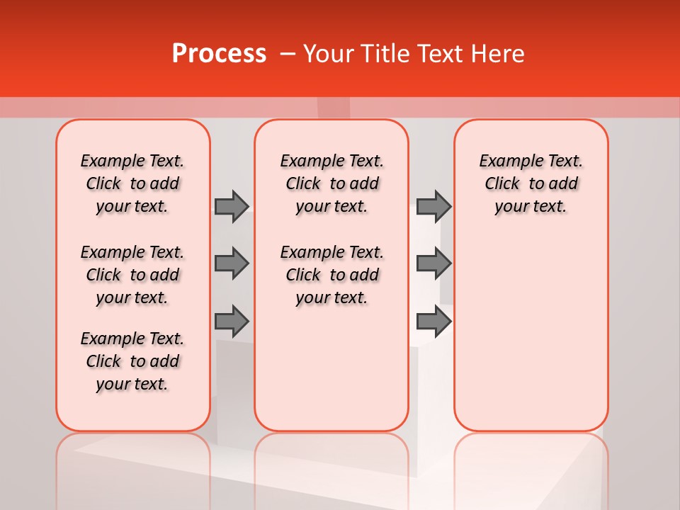 Suit Stair Man PowerPoint Template