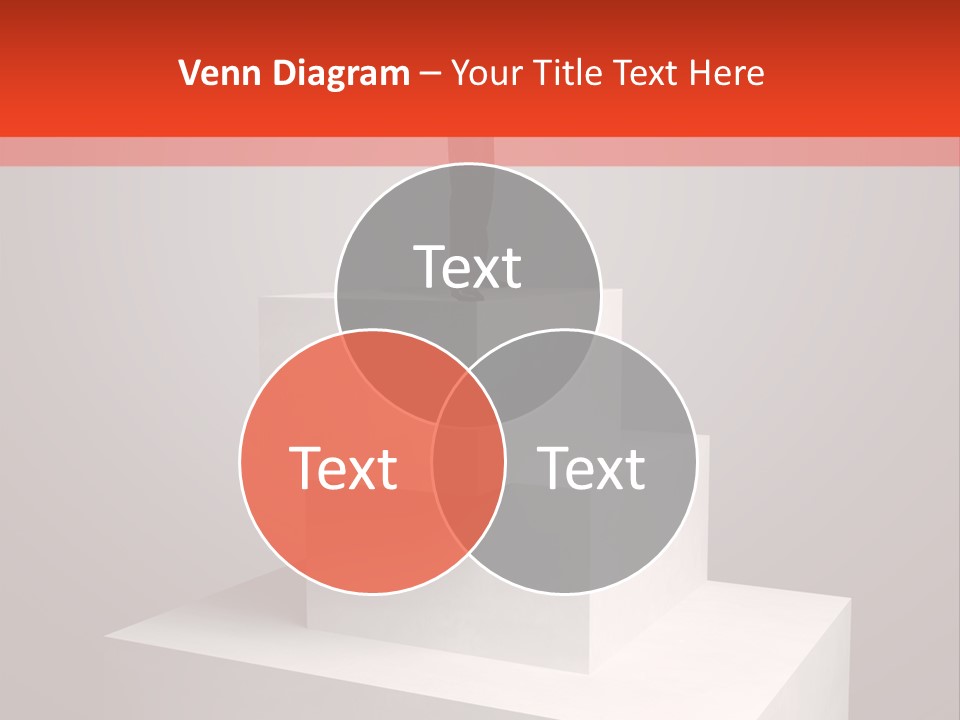 Suit Stair Man PowerPoint Template