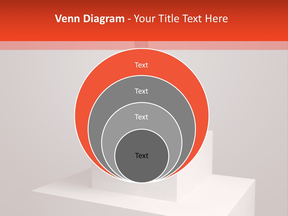 Suit Stair Man PowerPoint Template