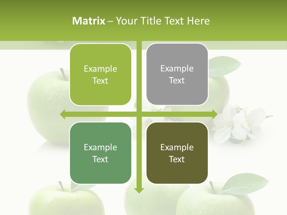 Food Breakfast Green PowerPoint Template