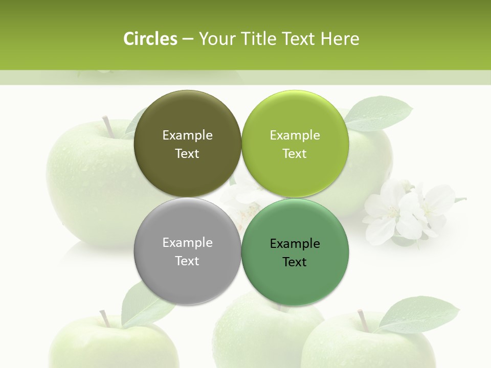 Food Breakfast Green PowerPoint Template