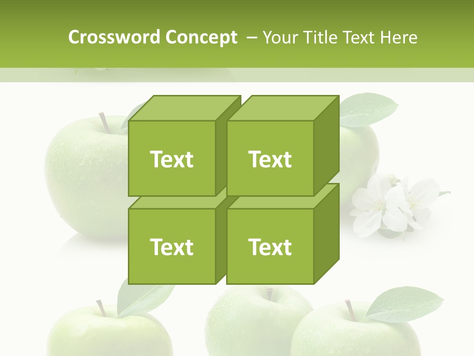 Food Breakfast Green PowerPoint Template