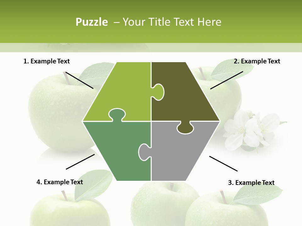 Food Breakfast Green PowerPoint Template