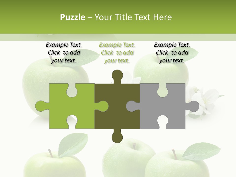 Food Breakfast Green PowerPoint Template