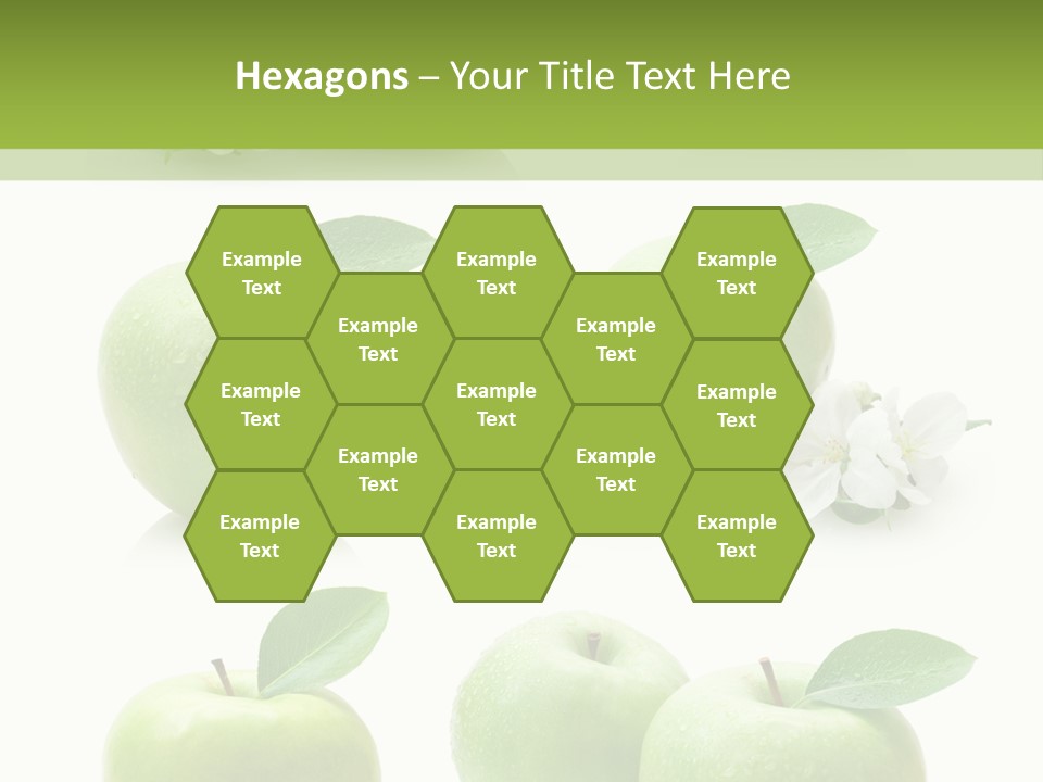 Food Breakfast Green PowerPoint Template