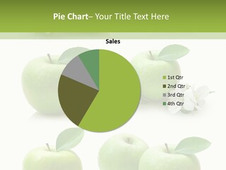 Food Breakfast Green PowerPoint Template