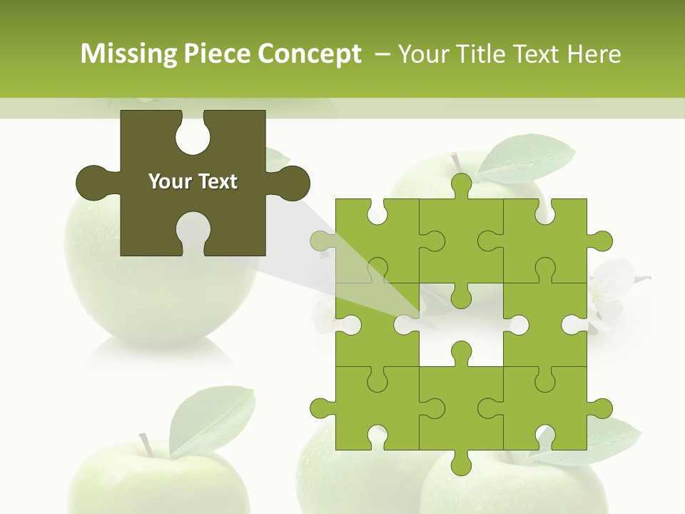 Food Breakfast Green PowerPoint Template