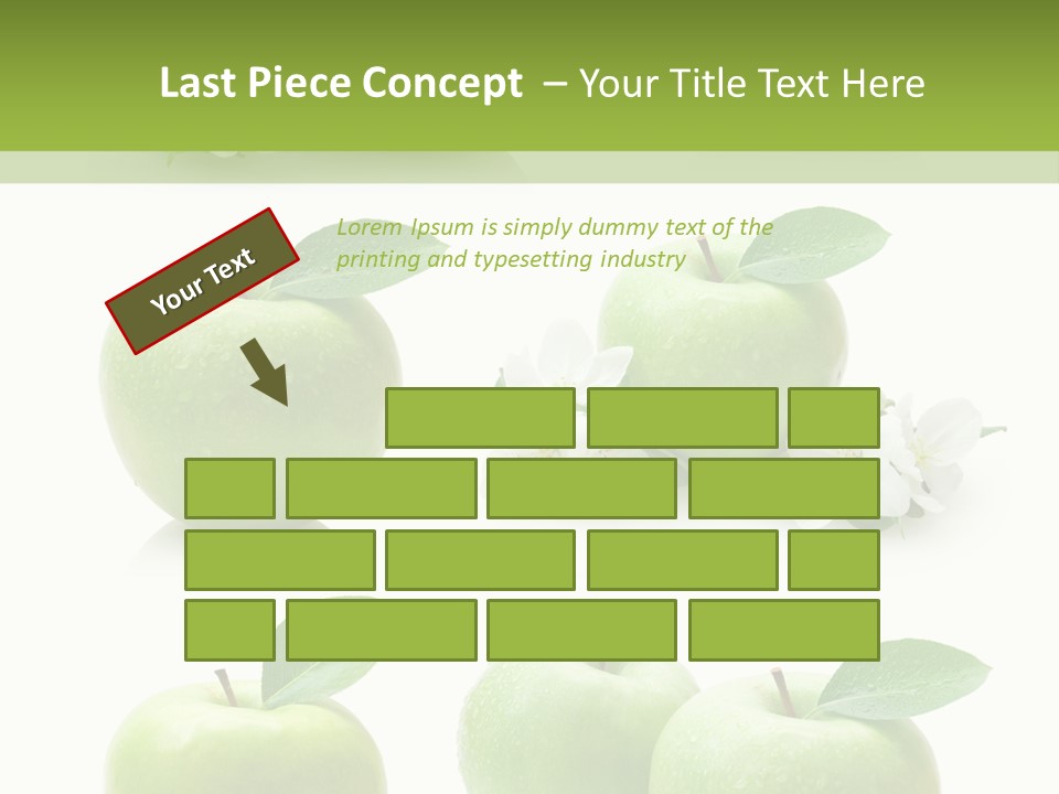 Food Breakfast Green PowerPoint Template