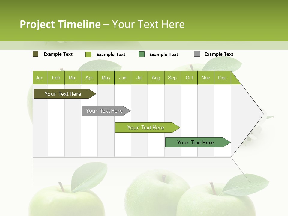 Food Breakfast Green PowerPoint Template