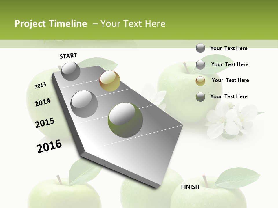 Food Breakfast Green PowerPoint Template