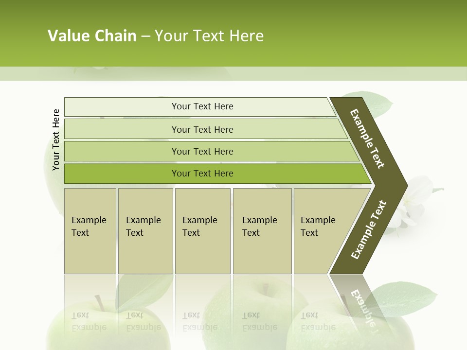Food Breakfast Green PowerPoint Template
