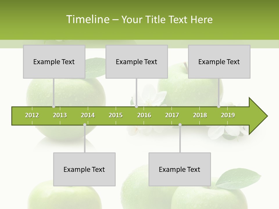 Food Breakfast Green PowerPoint Template