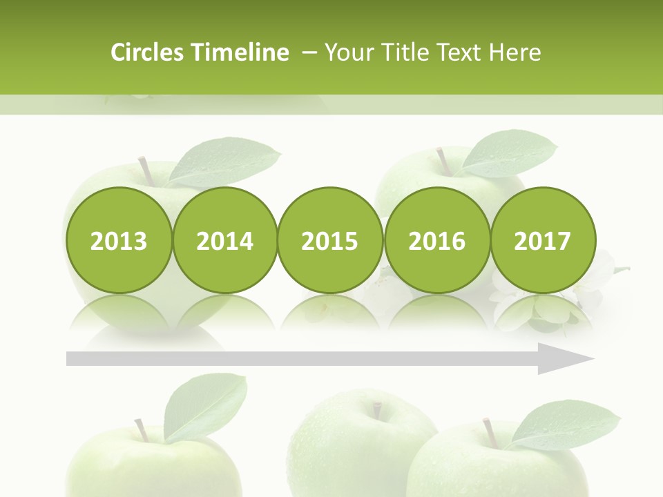 Food Breakfast Green PowerPoint Template