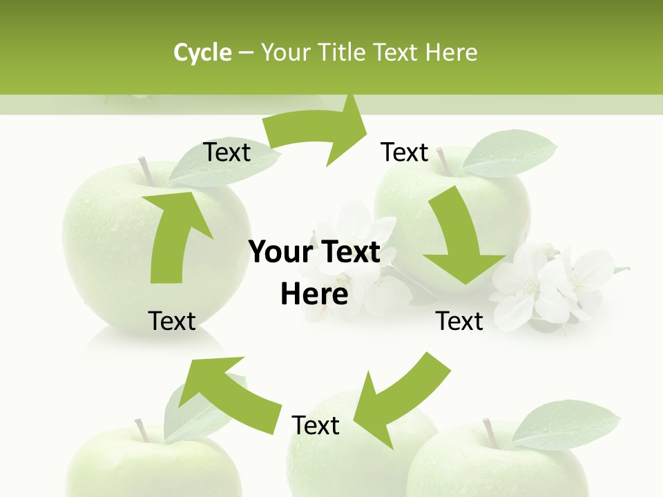 Food Breakfast Green PowerPoint Template